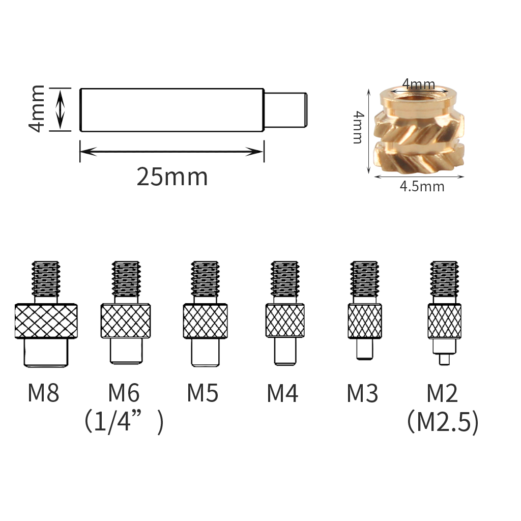 Gewindekederter-Heizkopf-fuumlr-3D-Drucker-Einschraubmutter-Implantatverbinder-Einschraubmutter-Heis-2016862-2